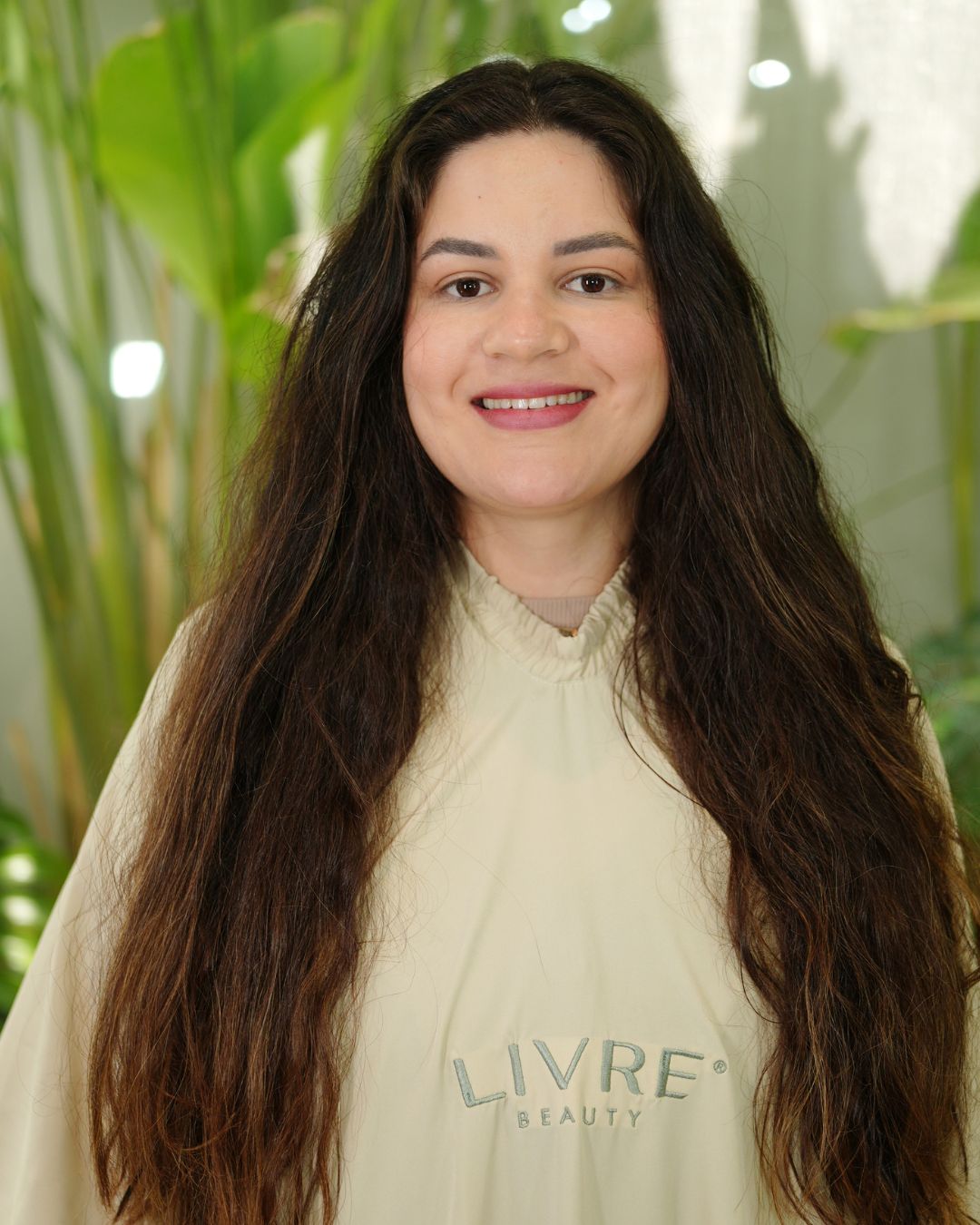 Cabelo antes da aplicação
