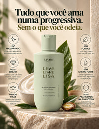 Progressiva Leve Livre e Lisa Livre Beauty 200ml